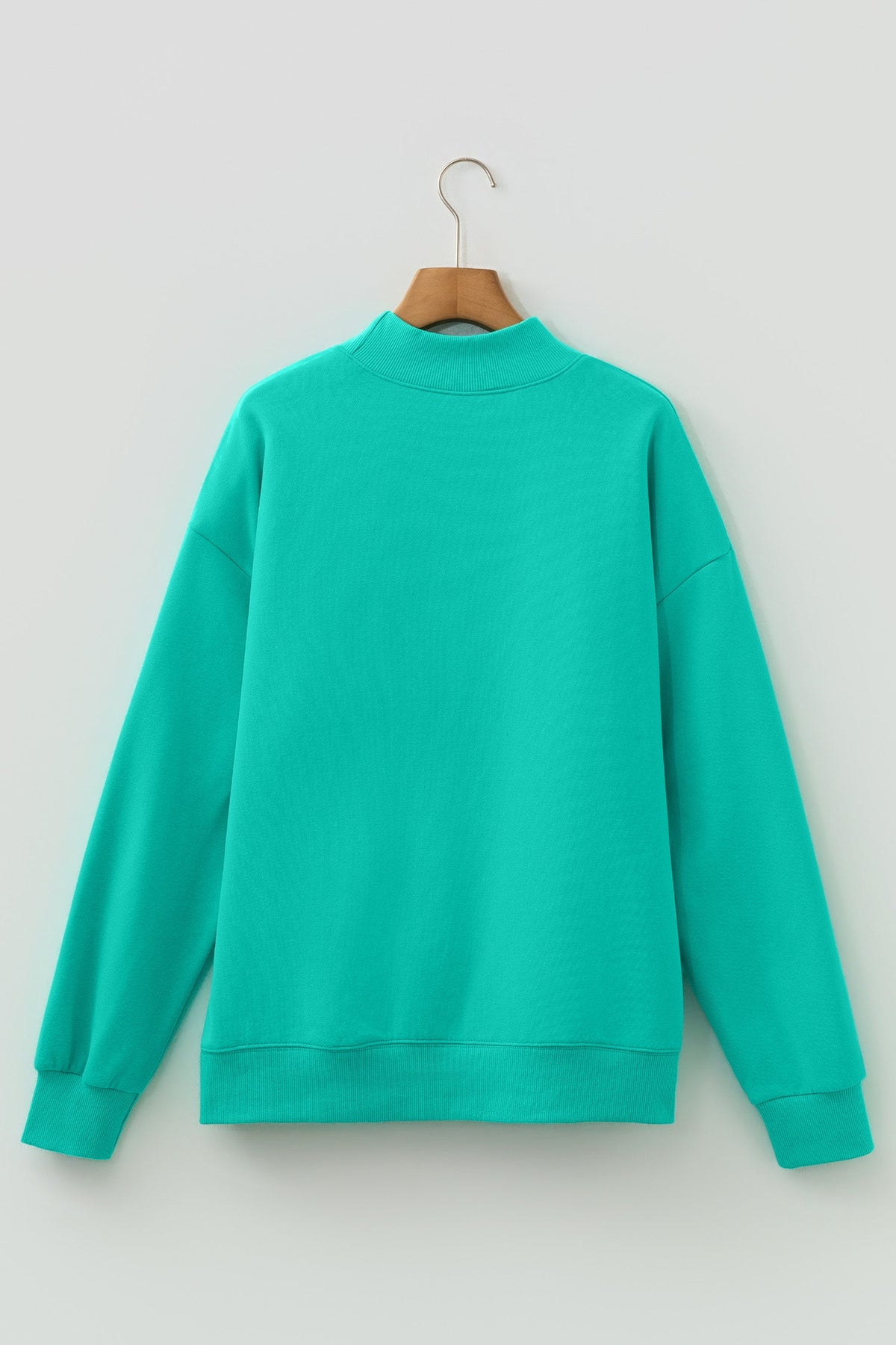 Oversized Blessed Embroidered Sweatshirt β Christian Faith Sweatshirt | Cozy Dopamine Fashion